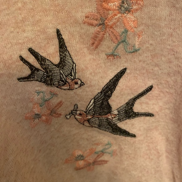 Girls cut out sweatshirt long sleeve soft top - Picture 4 of 4